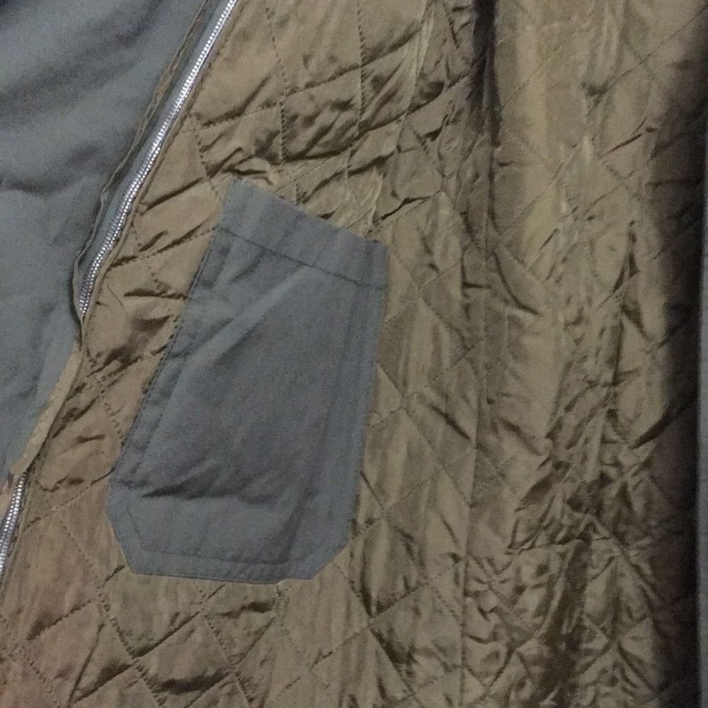 Vintage Weather O Not Olive Green Trench Coat by Orion Stella Ti Guidance - Picture 12 of 15